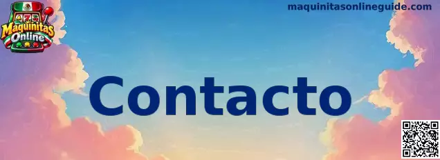 Página de contacto de Maquinitas Online