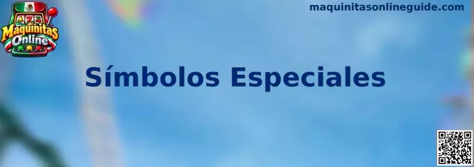 Guía visual sobre símbolos especiales en Maquinitas Online