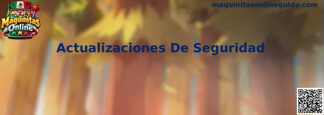 Guía de Actualizaciones De Seguridad para Maquinitas Online